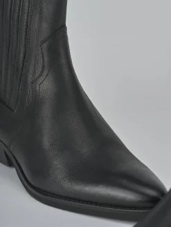 Sale Stivaletti tacco 4cm pelle Donna Stivaletti Tacco Basso