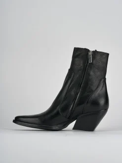 Outlet Stivaletti tacco 7cm pelle Donna Stivaletti Tacco Alto