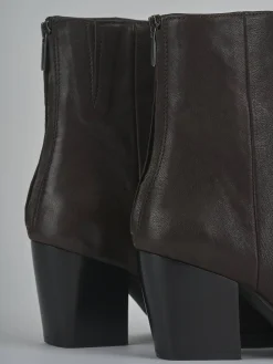 Online Stivaletti tacco 8cm pelle testa Donna Stivaletti Tacco Alto