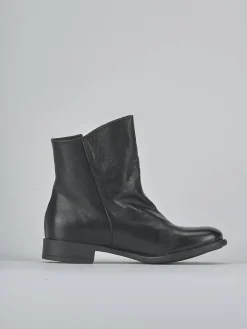 Stivaletti tacco 2cm pelle Donna Stivaletti Tacco Basso