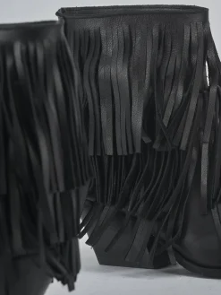 Online Stivaletti tacco 7cm pelle Donna Stivaletti Tacco Alto