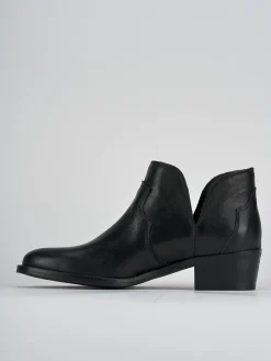 Clearance Stivaletti tacco 2cm pelle Donna Stivaletti Tacco Basso