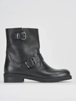 Hot Stivaletti tacco 3cm pelle Donna Stivaletti Tacco Basso