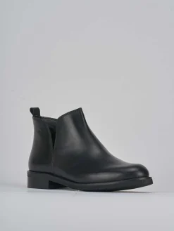 Discount Stivaletti tacco 1cm pelle Donna Stivaletti Tacco Basso