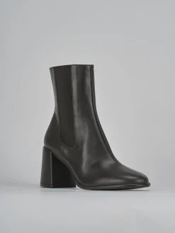 Online Stivaletti tacco 7cm pelle testa Donna Stivaletti Tacco Alto