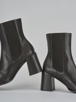 Online Stivaletti tacco 7cm pelle testa Donna Stivaletti Tacco Alto