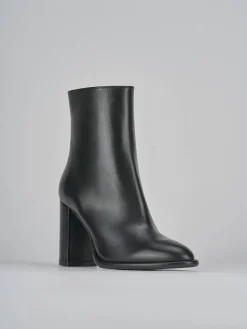 New Stivaletti tacco 9cm pelle Donna Stivaletti Tacco Alto