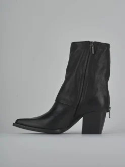 Discount Stivaletti tacco 8cm pelle Donna Stivaletti Tacco Alto