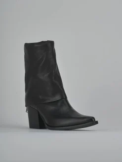 Discount Stivaletti tacco 8cm pelle Donna Stivaletti Tacco Alto