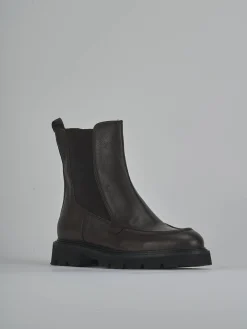 Discount Stivaletti tacco 3cm pelle testa Donna Stivaletti Tacco Basso