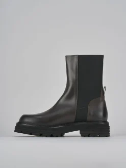 Discount Stivaletti tacco 2cm pelle testa Donna Stivaletti Tacco Basso