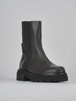 Discount Stivaletti tacco 2cm pelle testa Donna Stivaletti Tacco Basso