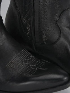 Outlet Stivaletti tacco 2cm pelle Donna Stivaletti Tacco Basso