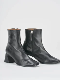 Stivaletti tacco 5cm pelle Donna Stivaletti Tacco Alto