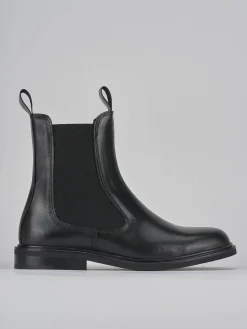 New Stivaletti tacco 1cm pelle Donna Stivaletti Tacco Basso