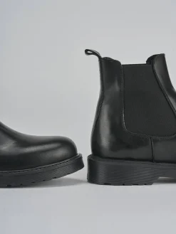 New Stivaletti tacco 2cm pelle Donna Stivaletti Tacco Basso