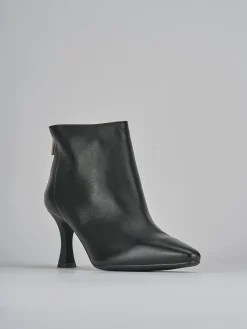 New Stivaletti tacco 7cm pelle Donna Stivaletti Tacco Alto