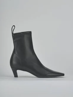 Stivaletti tacco 5cm pelle Donna Stivaletti Tacco Alto