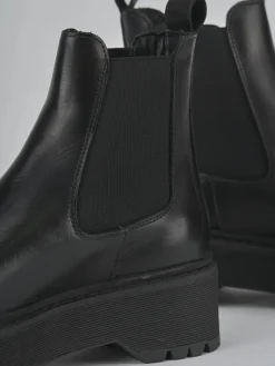 New Stivaletti tacco 4cm pelle Donna Stivaletti Tacco Basso