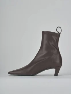 Clearance Stivaletti tacco 5cm pelle testa Donna Stivaletti Tacco Alto