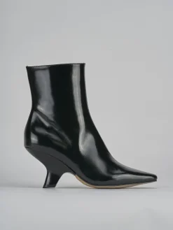 Stivaletti tacco 6cm pelle Donna Stivaletti Tacco Alto