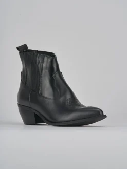 Hot Stivaletti tacco 4cm pelle Donna Stivaletti Tacco Basso