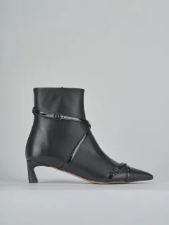 Clearance Stivaletti tacco 5cm pelle Donna Stivaletti Tacco Alto