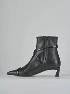 Clearance Stivaletti tacco 5cm pelle Donna Stivaletti Tacco Alto