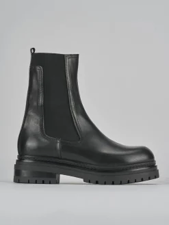 Discount Stivaletti tacco 3cm pelle Donna Stivaletti Tacco Basso