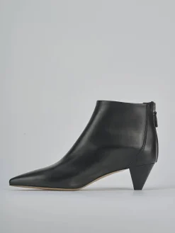 Clearance Stivaletti tacco 5cm pelle Donna Stivaletti Tacco Alto