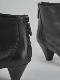 Clearance Stivaletti tacco 5cm pelle Donna Stivaletti Tacco Alto