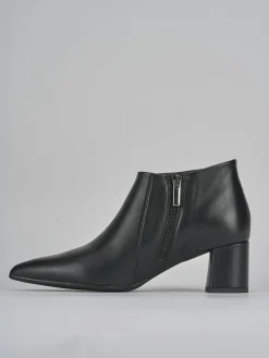 Outlet Stivaletti tacco 5cm pelle Donna Stivaletti Tacco Alto