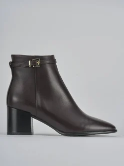 Sale Stivaletti tacco 6cm pelle bordo' Donna Stivaletti Tacco Alto