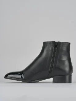 Clearance Stivaletti tacco 3cm pelle Donna Stivaletti Tacco Basso