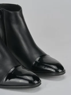 Clearance Stivaletti tacco 3cm pelle Donna Stivaletti Tacco Basso