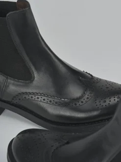 Online Stivaletti tacco 1cm pelle Donna Stivaletti Tacco Basso