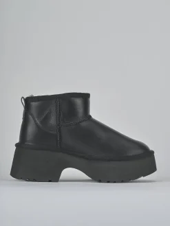 Hot Stivaletti tacco 3cm pelle Donna Stivaletti Tacco Basso