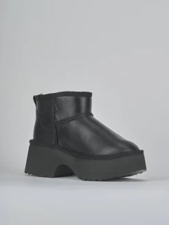 Hot Stivaletti tacco 3cm pelle Donna Stivaletti Tacco Basso