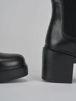 Hot Stivaletti tacco 4cm pelle Donna Stivaletti Tacco Basso