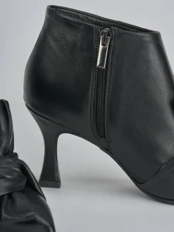 New Stivaletti tacco 7cm pelle Donna Stivaletti Tacco Alto