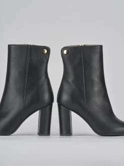 Clearance Stivaletti tacco 9cm pelle Donna Stivaletti Tacco Alto