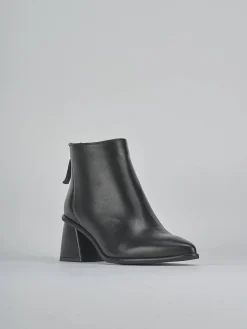 New Stivaletti tacco 6cm pelle Donna Stivaletti Tacco Alto