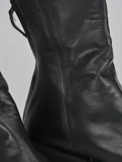 Outlet Stivaletti tacco 2cm pelle Donna Stivaletti Tacco Basso