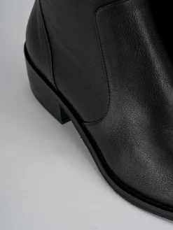 Clearance Stivaletti tacco 3cm pelle Donna Stivaletti Tacco Basso