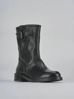 Discount Stivaletti tacco 2cm pelle Donna Stivaletti Tacco Basso