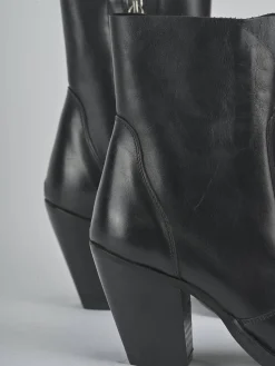 Clearance Stivaletti tacco 6cm pelle Donna Stivaletti Tacco Alto