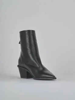 Stivaletti tacco 6cm pelle Donna Stivaletti Tacco Alto