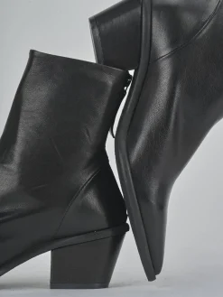 Stivaletti tacco 6cm pelle Donna Stivaletti Tacco Alto