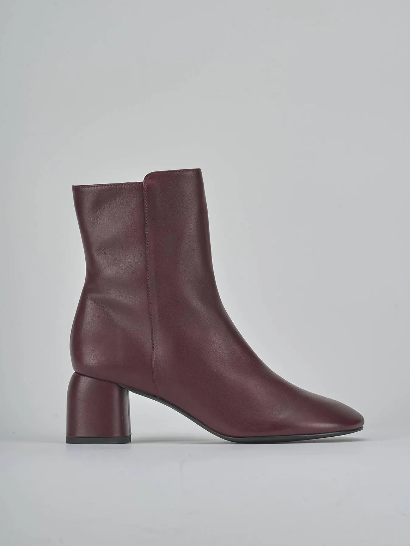 Clearance Stivaletti tacco 6cm pelle bordo' Donna Stivaletti Tacco Alto