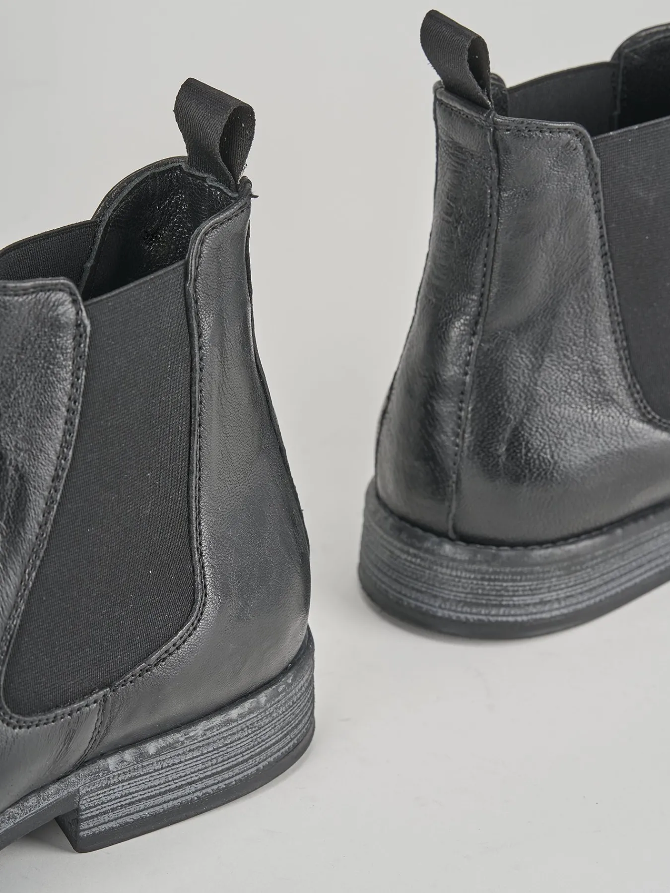 Hot Stivaletti tacco 1cm pelle Uomo Stivaletti